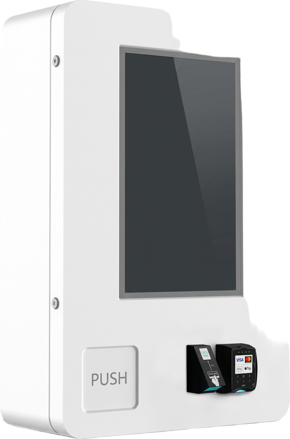 MINI TCG trading card vending machine, compact wall mount