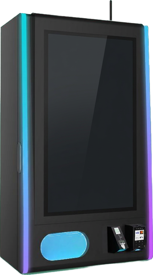 MEGA WALL 2.0 trading card vending machine, high-capacity wall mount